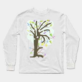 BLUE TREE Long Sleeve T-Shirt